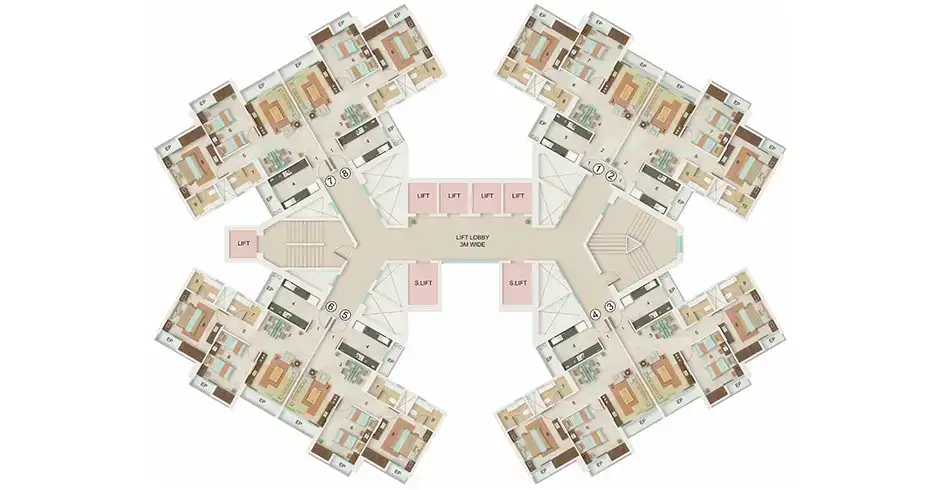 Dynamix Parkwoods Thane Layout Plan Floor Plan Dynamix Parkwoods Thane Layout Plan Floor Plan