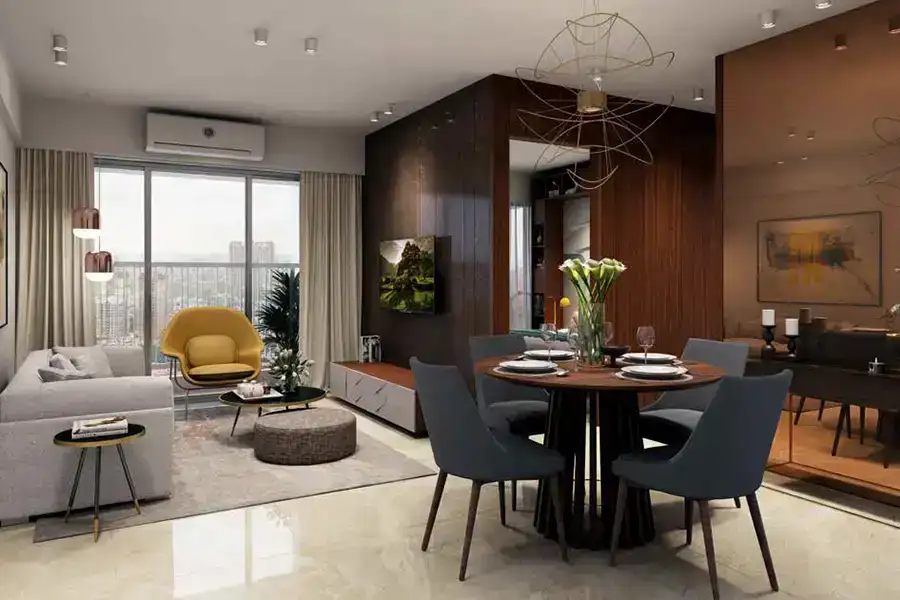 Parkwoods Thane 1 BHK Hall Parkwoods Thane 1 BHK Hall